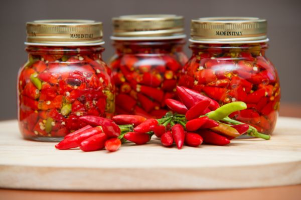 Nakladané chilli papriky