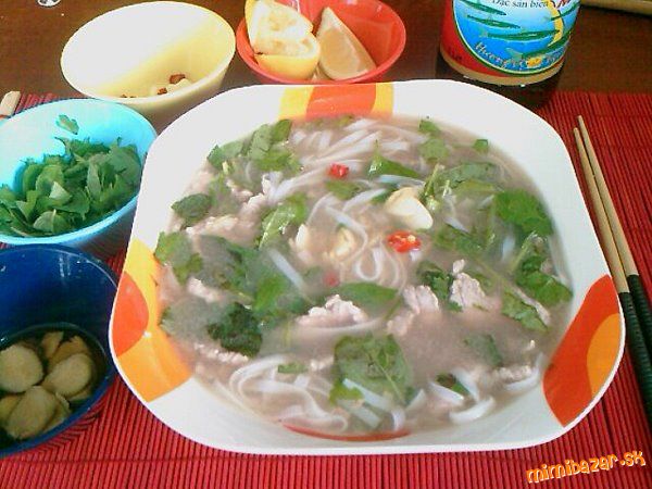 Vietnamská polievka PHO BO