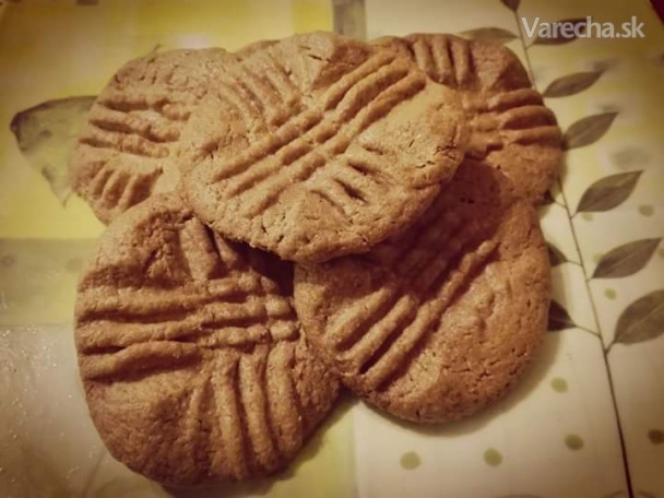 Arašidovo-maslové cookies recept