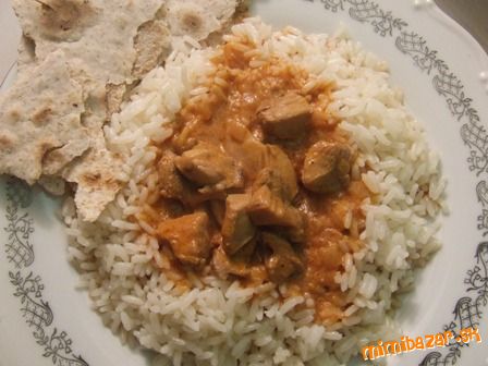 Kuracie curry neoriginál recept z indickej kuchyne