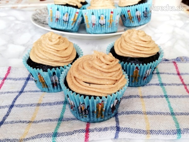 Kakaové cupcakes s kokosovým krémom (vegan) recept