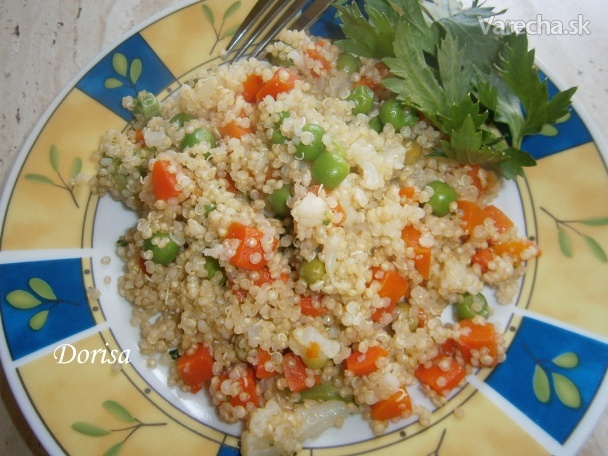 Quinoa so zeleninou na spôsob rizota (fotorecept) recept