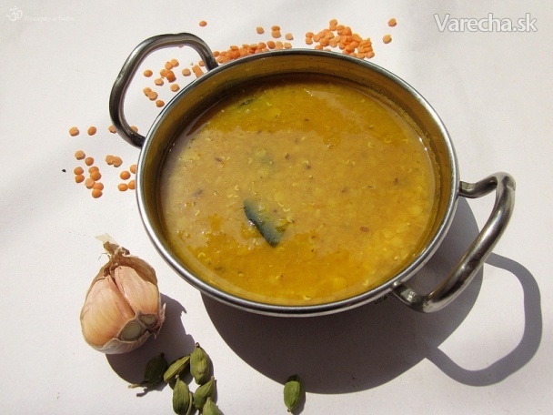 Indická šošovicová krémová polievka recept