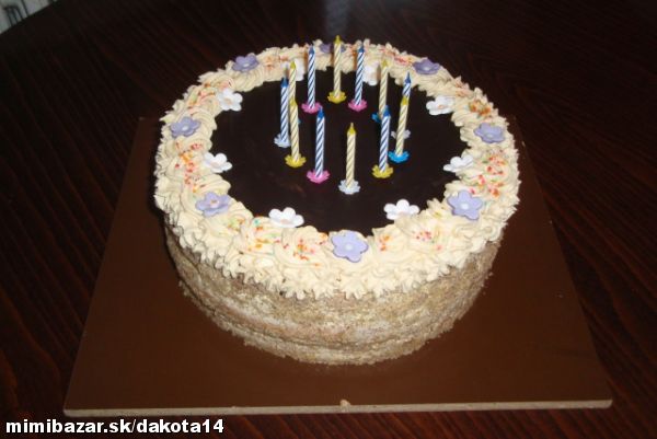 Torta k narodeninám