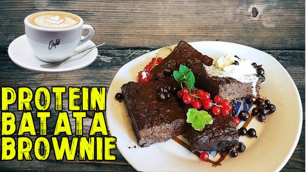 Protein batata brownie / Bez múky a Lepku čokoládový brownie ...
