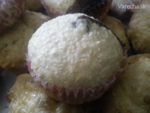 Kokosovo-nutellové muffiny recept