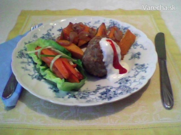 Lahôdkový biftek a pečené batáty recept