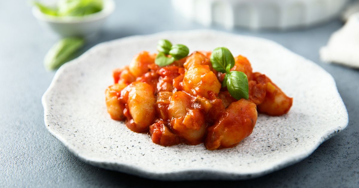 Gnocchi s omáčkou z čerstvých paradajok a syra recept 20min ...