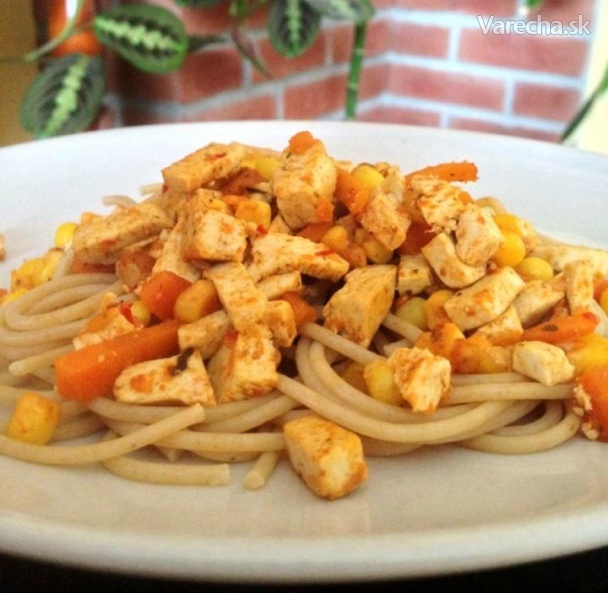 Celozrnné špagety s tofu na čínsky spôsob Vegan (fotorecept ...
