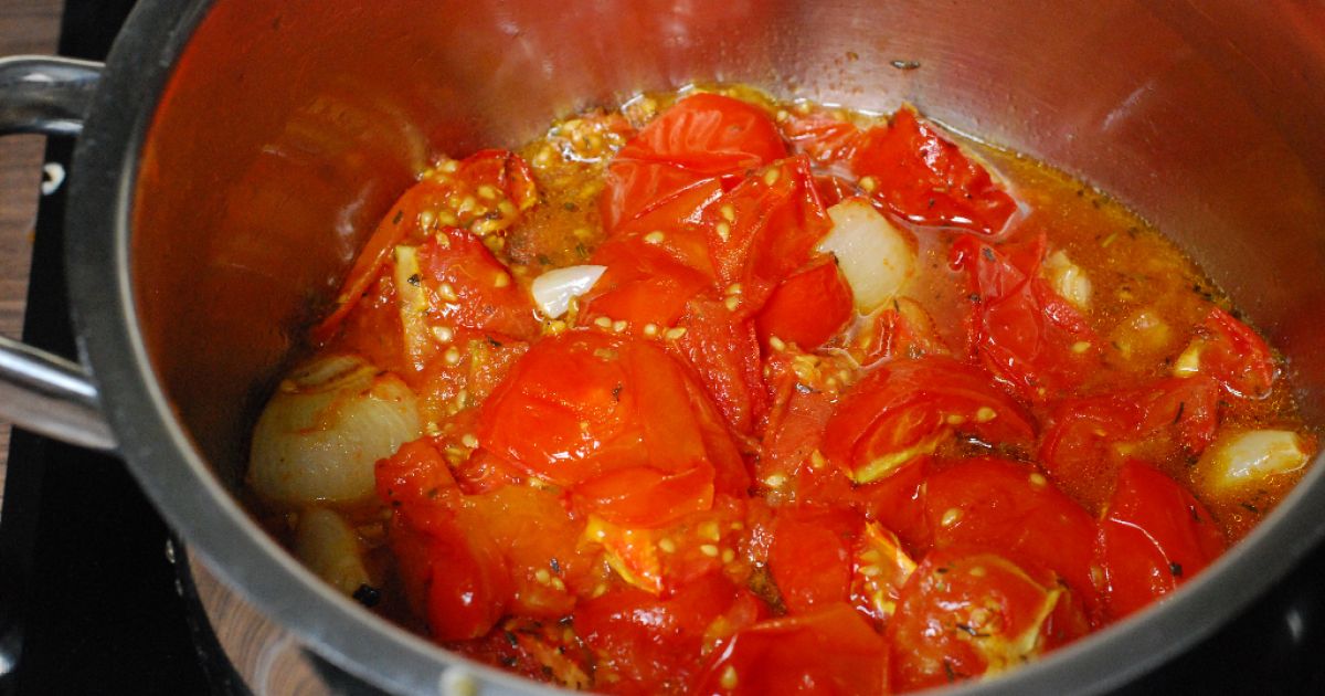 Pečená paradajková polievka, fotogaléria 6 / 10.