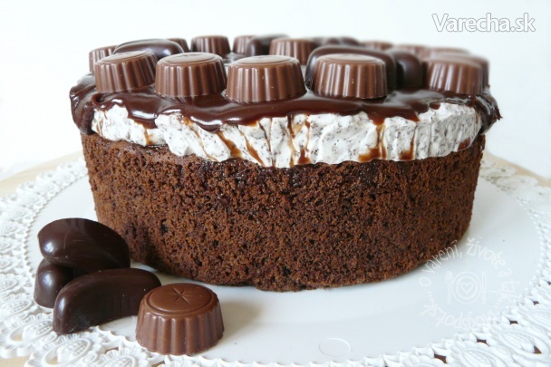 Torta čokoládová s tvarohom a višňami (fotorecept) recept ...