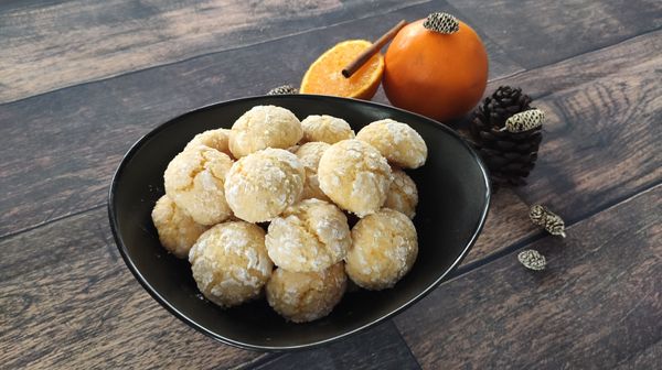 VIDEORECEPT: Kokosovo-pomarančové crinkles