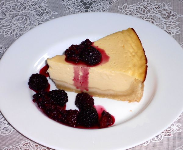 FOTORECEPT: Cheesecake s ovocím