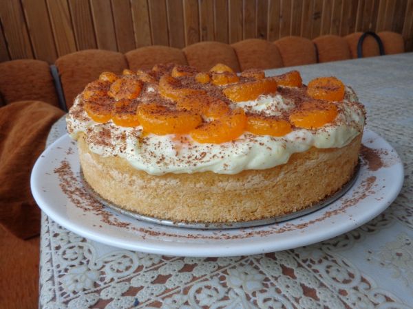 Mandarinková torta