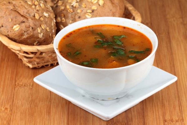 Gulášová polievka bez mäsa