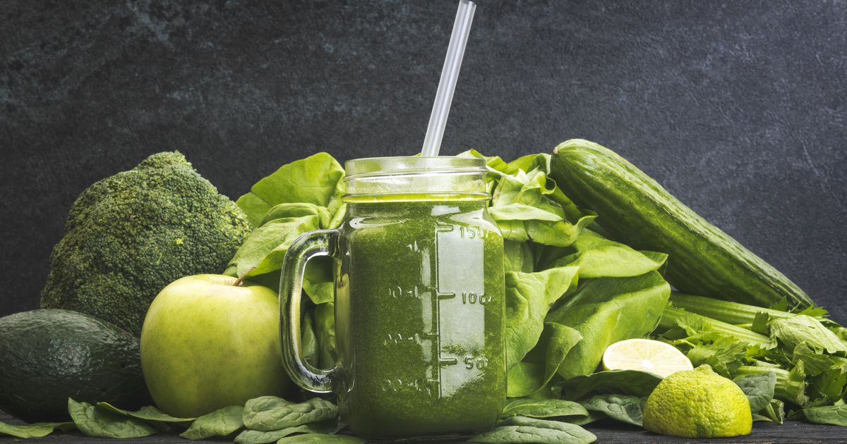 Zelené detoxikačné smoothie recept 5min.