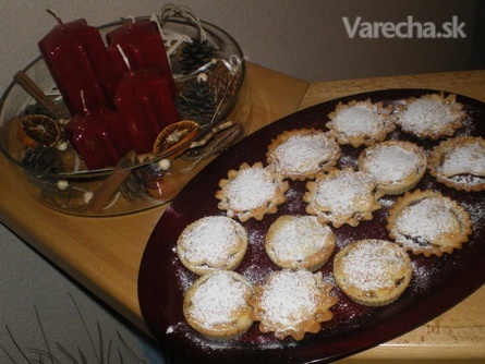 Vianočné koláčiky Mincepies (fotorecept) recept