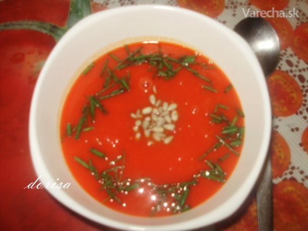 Červená polievka z tekvice Hokaido recept