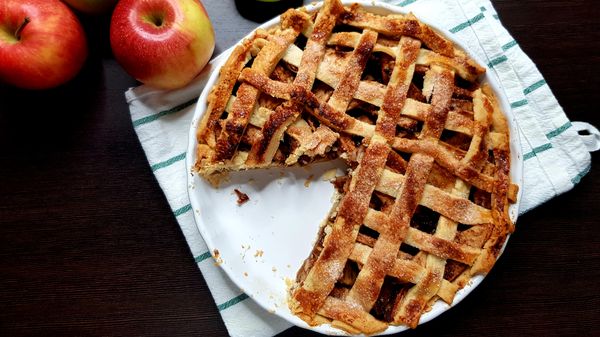 FOTORECEPT: Americký jablkový koláč – Apple Pie