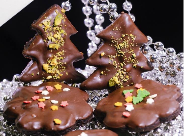 Vianočné čokoládovo-mätové pečivo recept