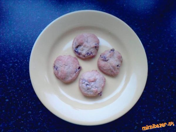 Hrozienkové keksy cookies
