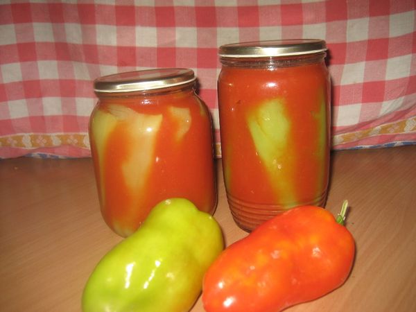 FOTORECEPT: Zavárané papriky v paradajkovej šťave