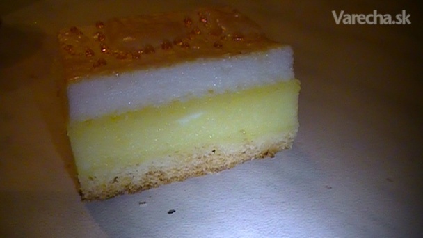 Tvarohový koláč s penou (fotorecept)