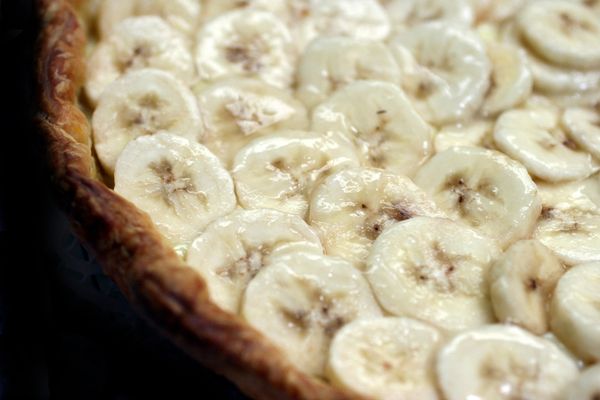 Vanilkovo banánová torta