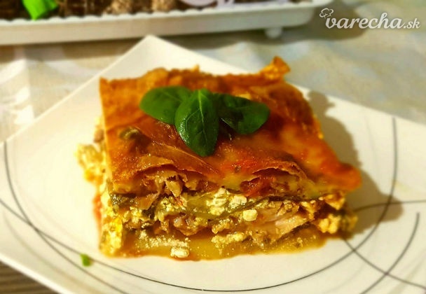 Zdravé lasagne s cuketou a kuracím mäsom (fotorecept) recept ...