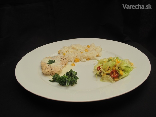 Kuracie prsia s brokolicou a nivovou omáčkou recept