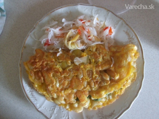 Velikonoční omeleta na Zelený čtvrtek (fotorecept) recept