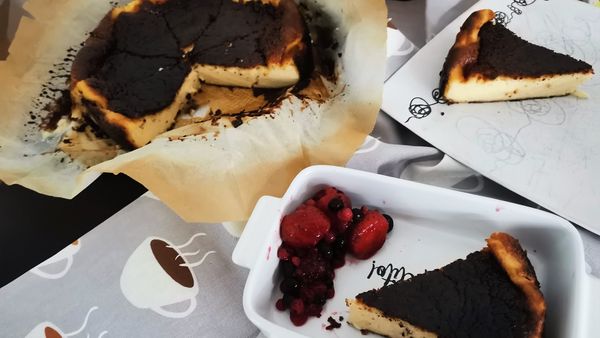 Baskický pripálený cheesecake, FOTORECEPT