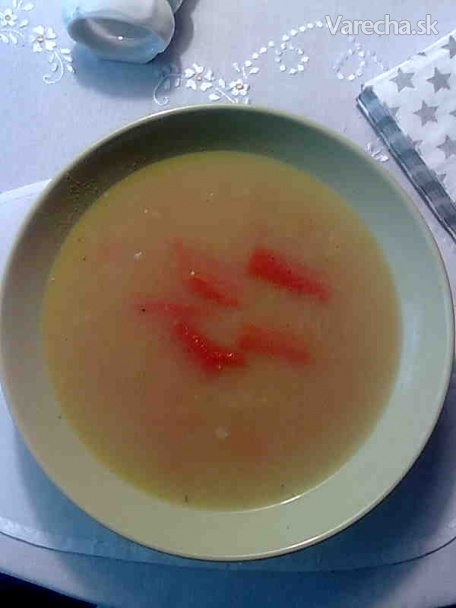 Hrachová polievka s badyánom (fotorecept) recept