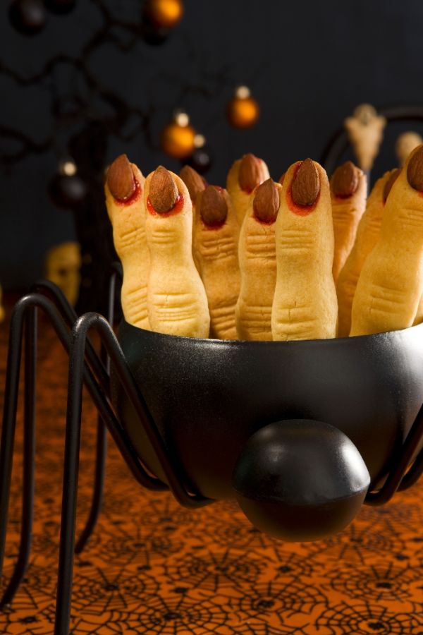 Bosorkine prsty na Halloween