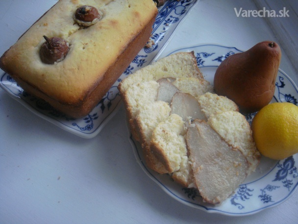 Hrušky v citrónovo-kokosovom chlebíku (fotorecept) recept ...
