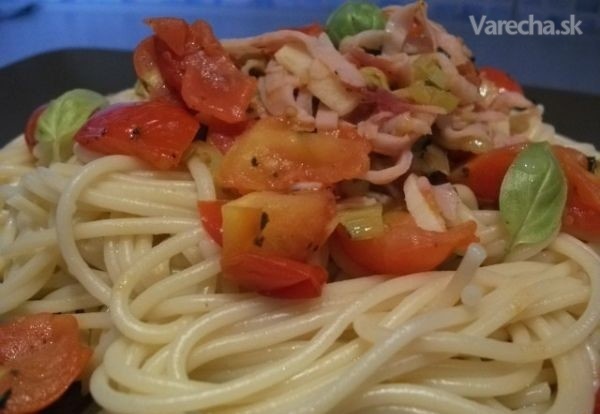 Talianske špagety podľa mňa (fotorecept) recept