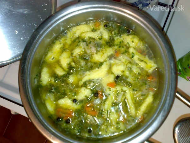 Jarná zeleninová polievka (fotorecept) recept