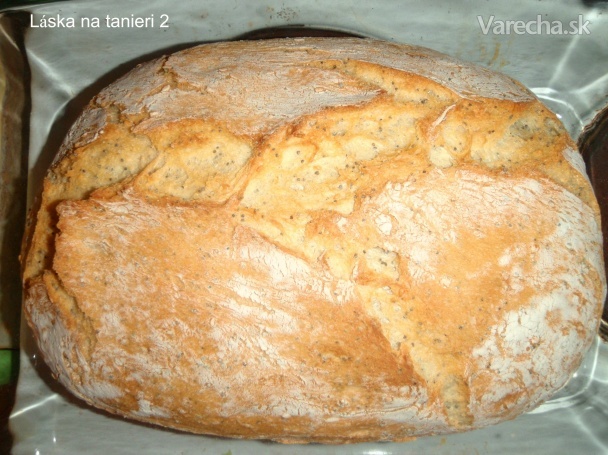 Chlieb s makom a bielym sezamom recept