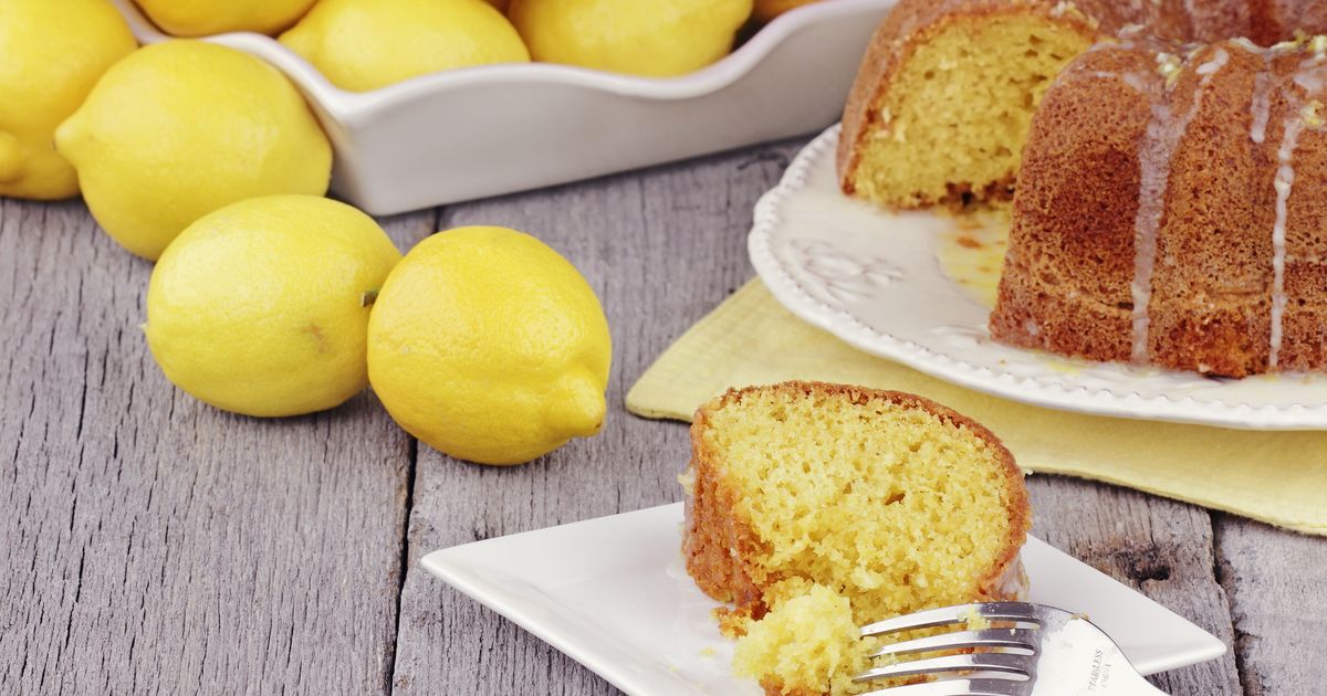 Šťavnatá citrónová bábovka recept 55min.