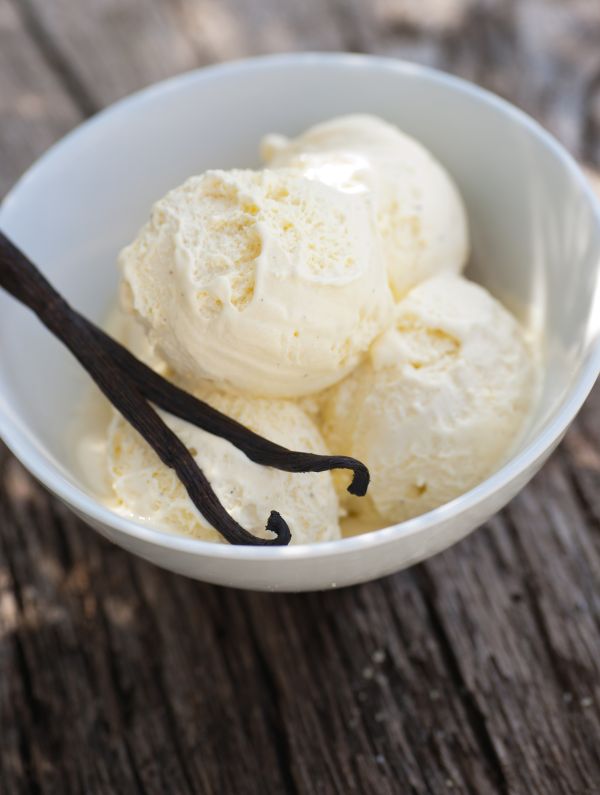 Vanilková jogurtová zmrzlina