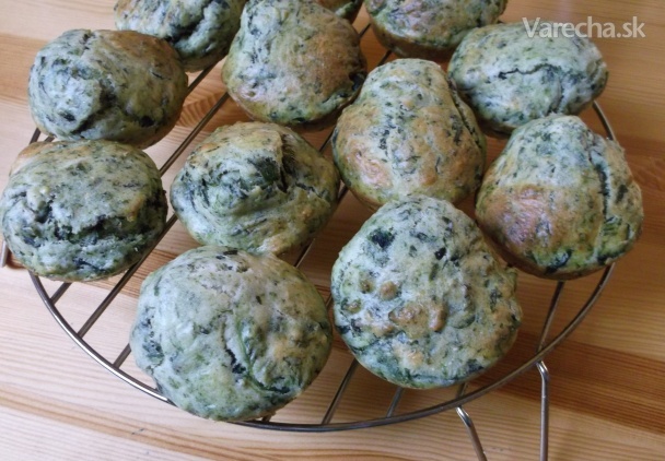 Špenátové muffiny recept