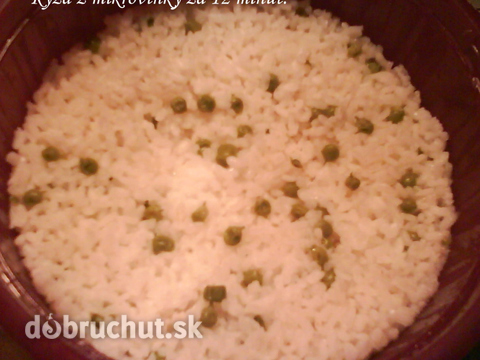 Ryža z mikrovlnky za 12 minút