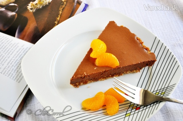 Hodvábny čokoládový koláč (fotorecept) recept