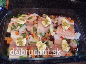 Fotogaléria Fotorecept: Ryba pečená so zeleninou