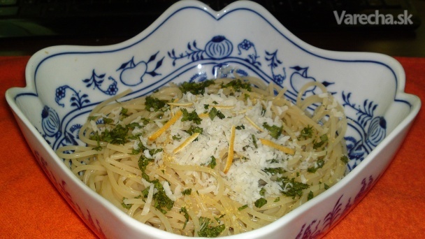 Spaghetti al limone od David Rocco (fotorecept) recept
