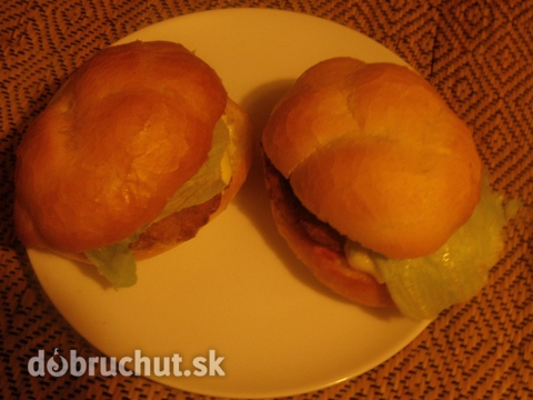 Fotorecept: Domáci hamburger