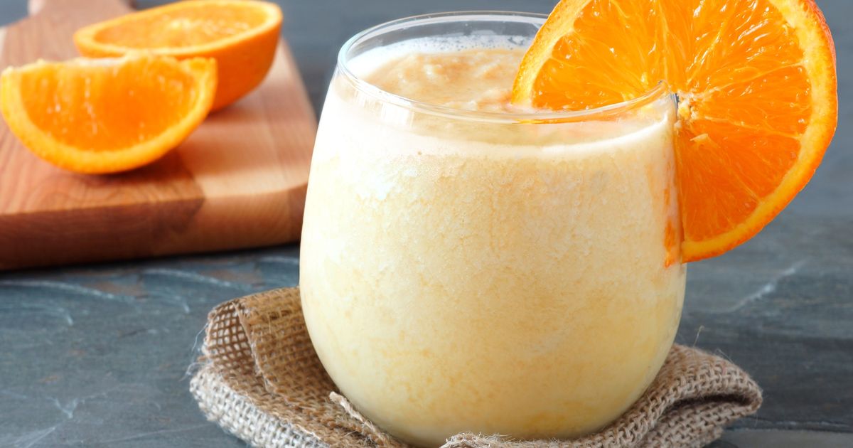 Krémové pomarančové smoothie, fotogaléria 1 / 1.