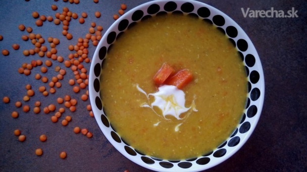 Šošovicová polievka Recept