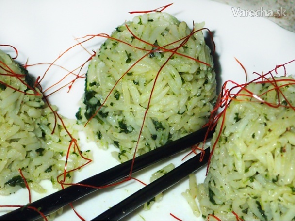 Špenátová rýže (brokolicová nebo karfiolová) recept