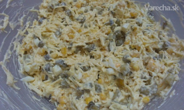 Syrovo-majonézový šalátik recept